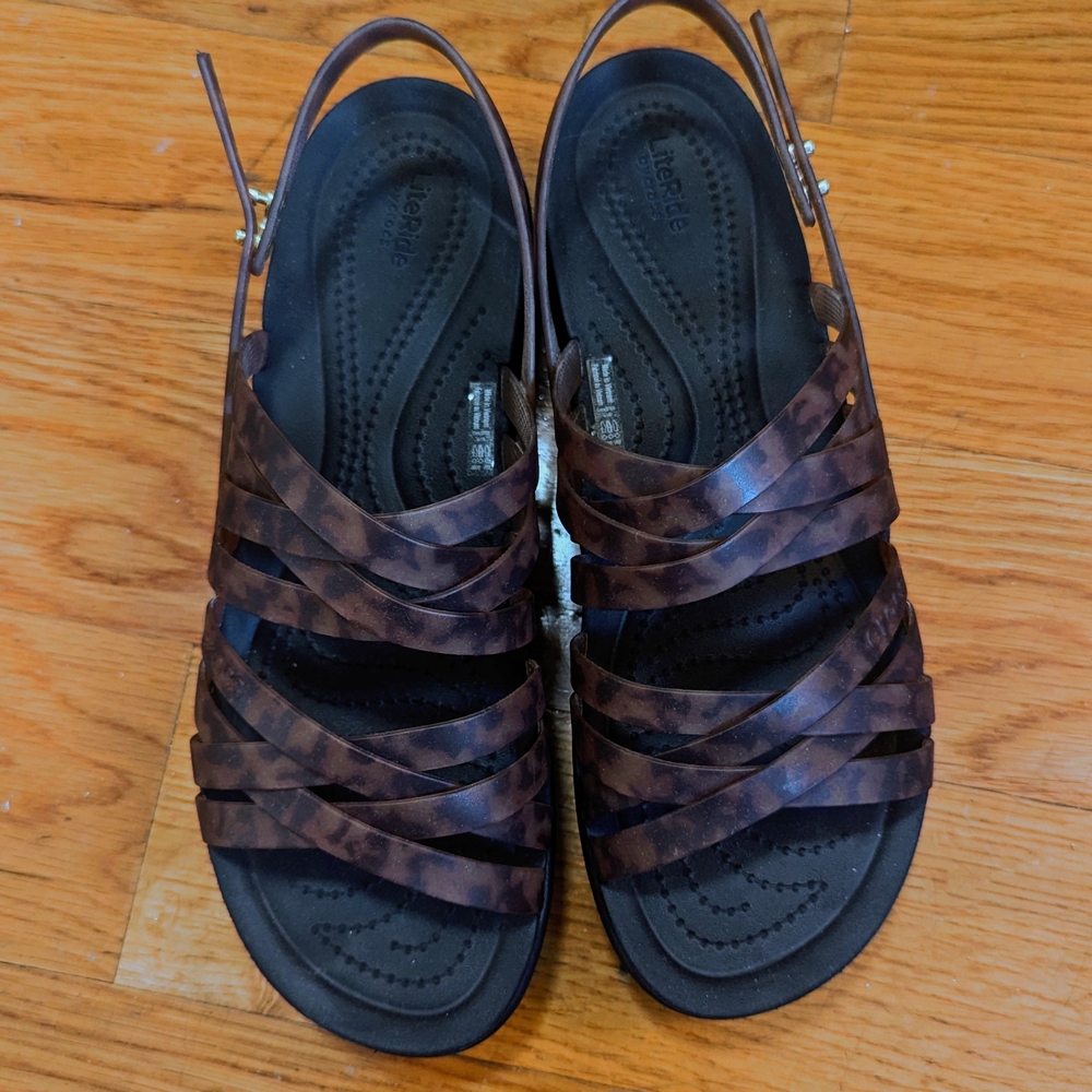 CROCS Women's Sandals in Black and Brown